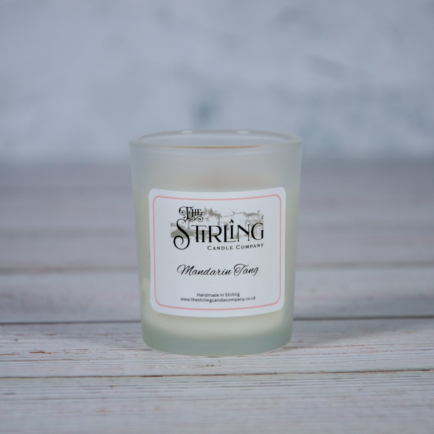 Mandarin Tang - Small Candle - mezetto Shopify Collective The Stirling Candle Company