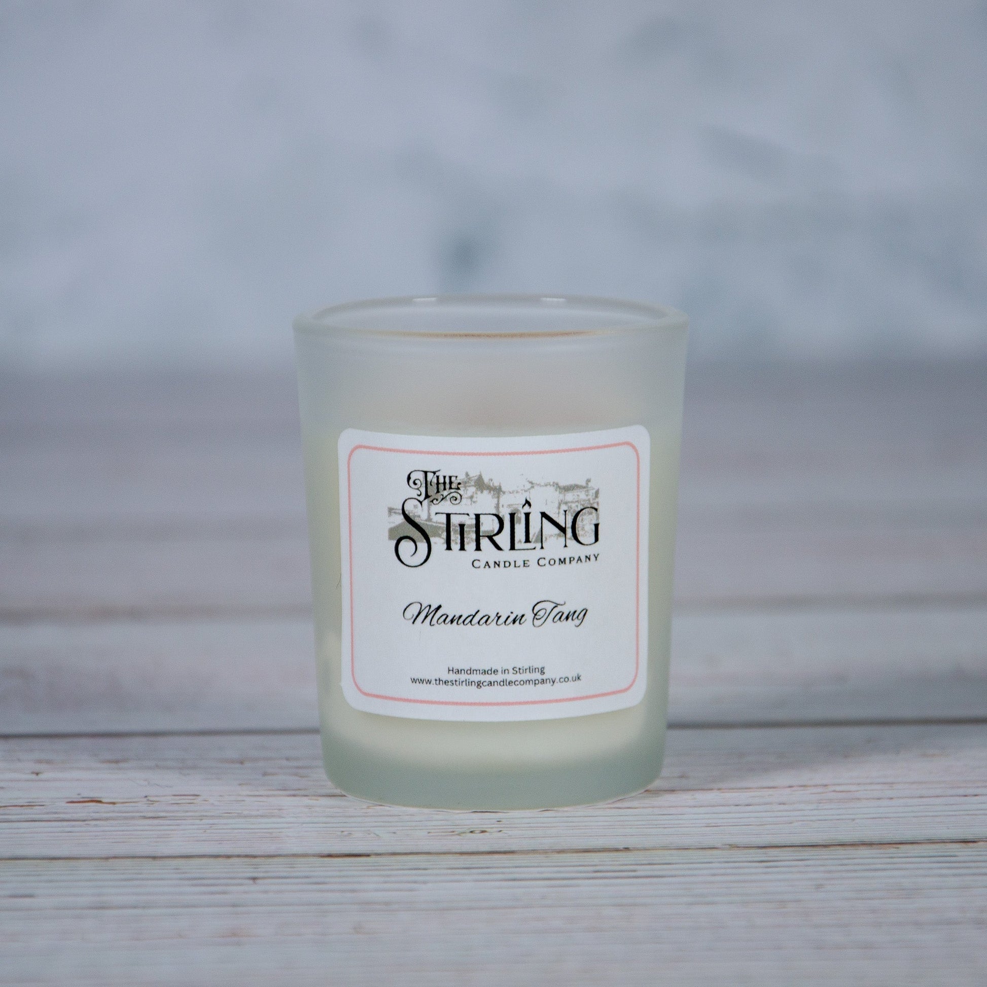 Mandarin Tang - Small Candle - mezetto Shopify Collective The Stirling Candle Company