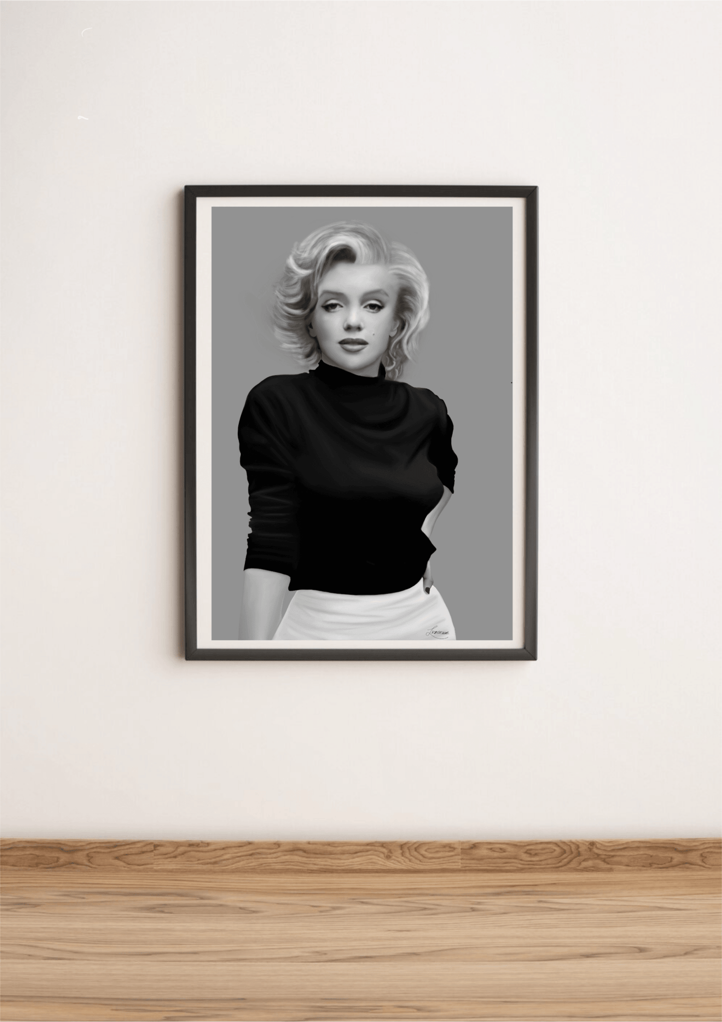 Marilyn Monroe Art Print | Timeless Hollywood Glamour - mezetto KEOLIX KEOLIX