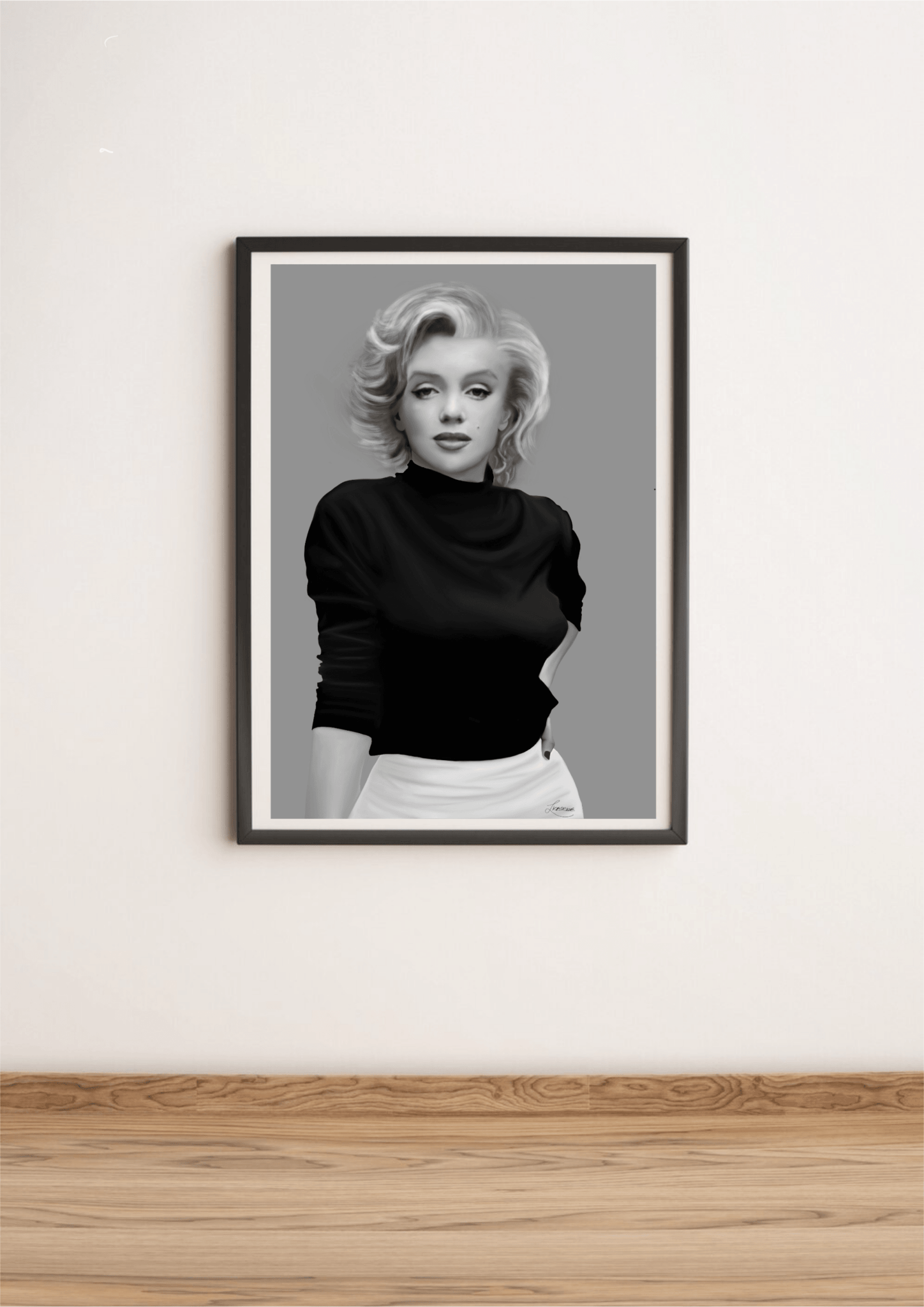 Marilyn Monroe Art Print | Timeless Hollywood Glamour - mezetto KEOLIX KEOLIX