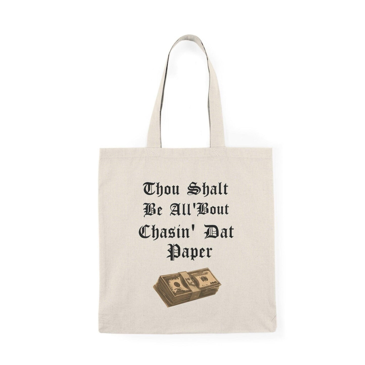 Medieval Hustle Tote – Thou Shalt Be All 'Bout That Paper - mezetto KEOLIX KEOLIX