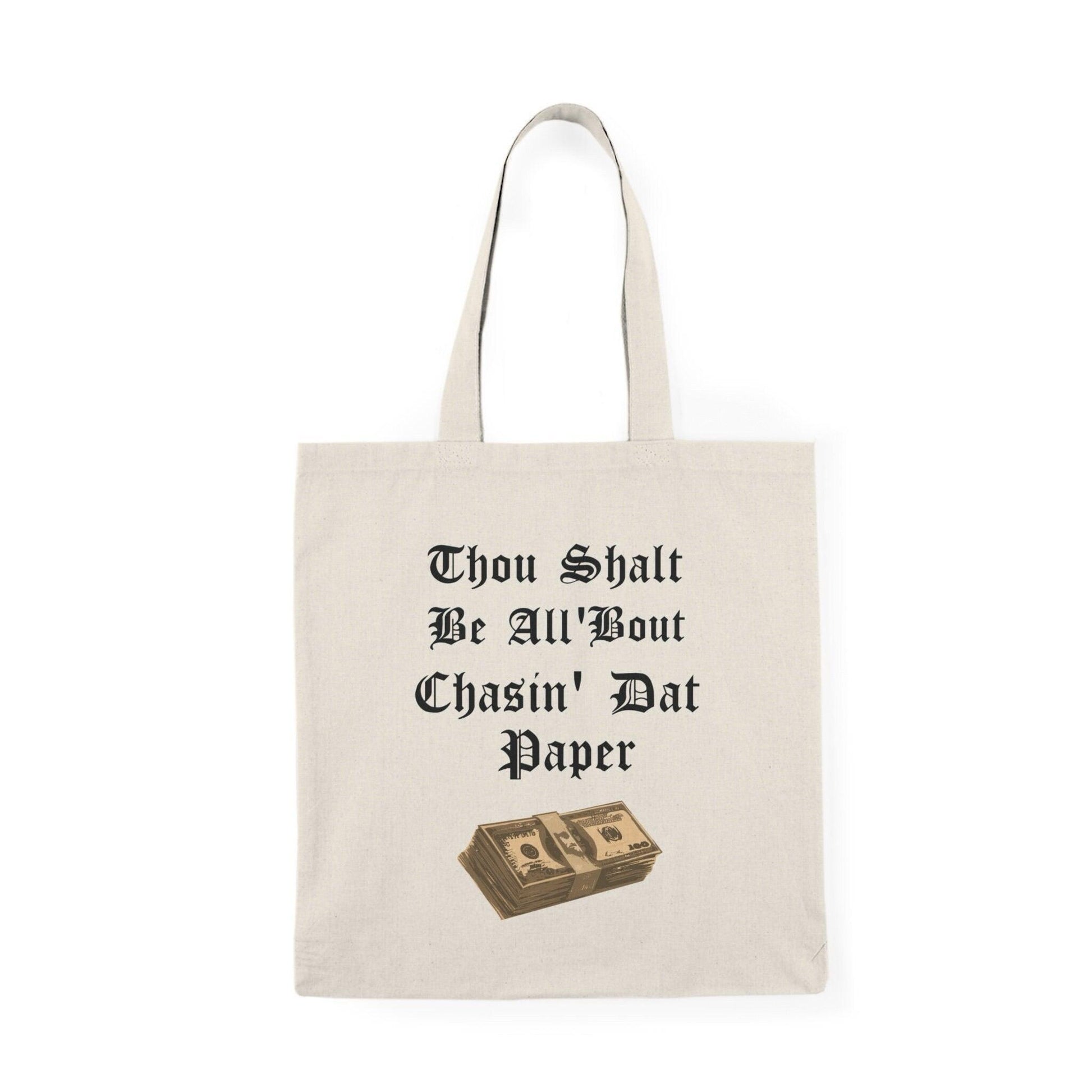 Medieval Hustle Tote – Thou Shalt Be All 'Bout That Paper - mezetto KEOLIX KEOLIX