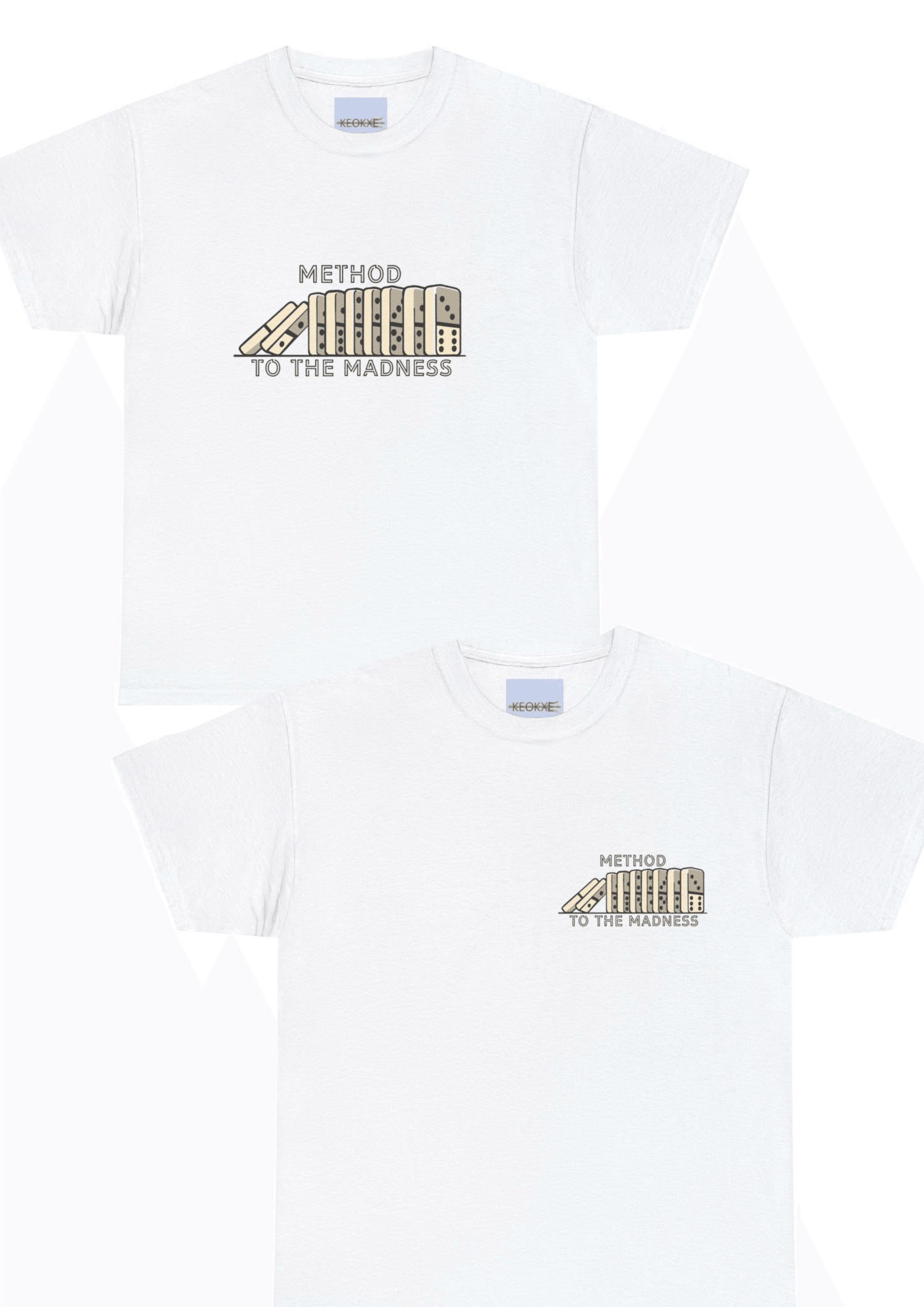 Method to the Madness T-Shirt – Domino Chaos Tee - mezetto KEOLIX KEOLIX