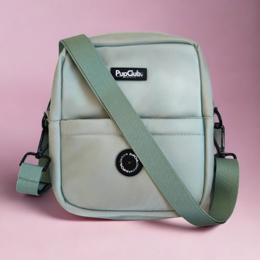 Mini Dog Walking Bag - Sage Green - mezetto PupClub Couture PupClub Couture