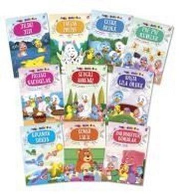 Mini Masallar 4 - (10 Kitap Takımı)