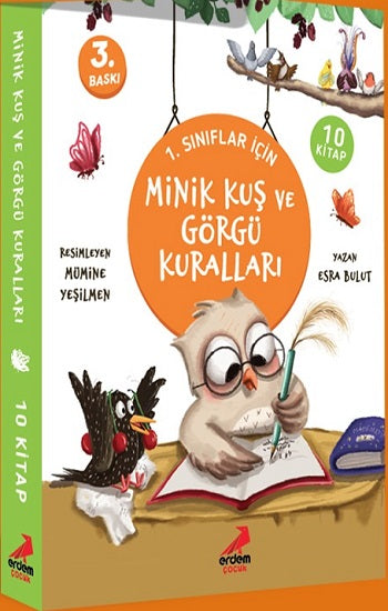 Minik Kuş ve Görgü Kuralları 10 Kitap Seti