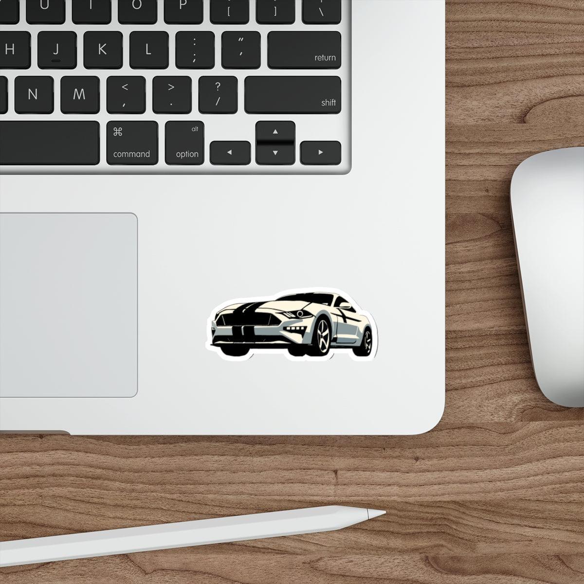 Minimalist Mustang Sticker – Waterproof Vinyl Car Decal - mezetto KEOLIX KEOLIX