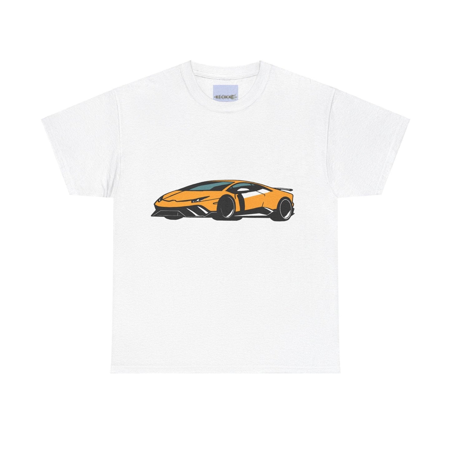 Minimalistic Lambo T-Shirt – Sleek Luxury Car Design Tee - mezetto KEOLIX KEOLIX