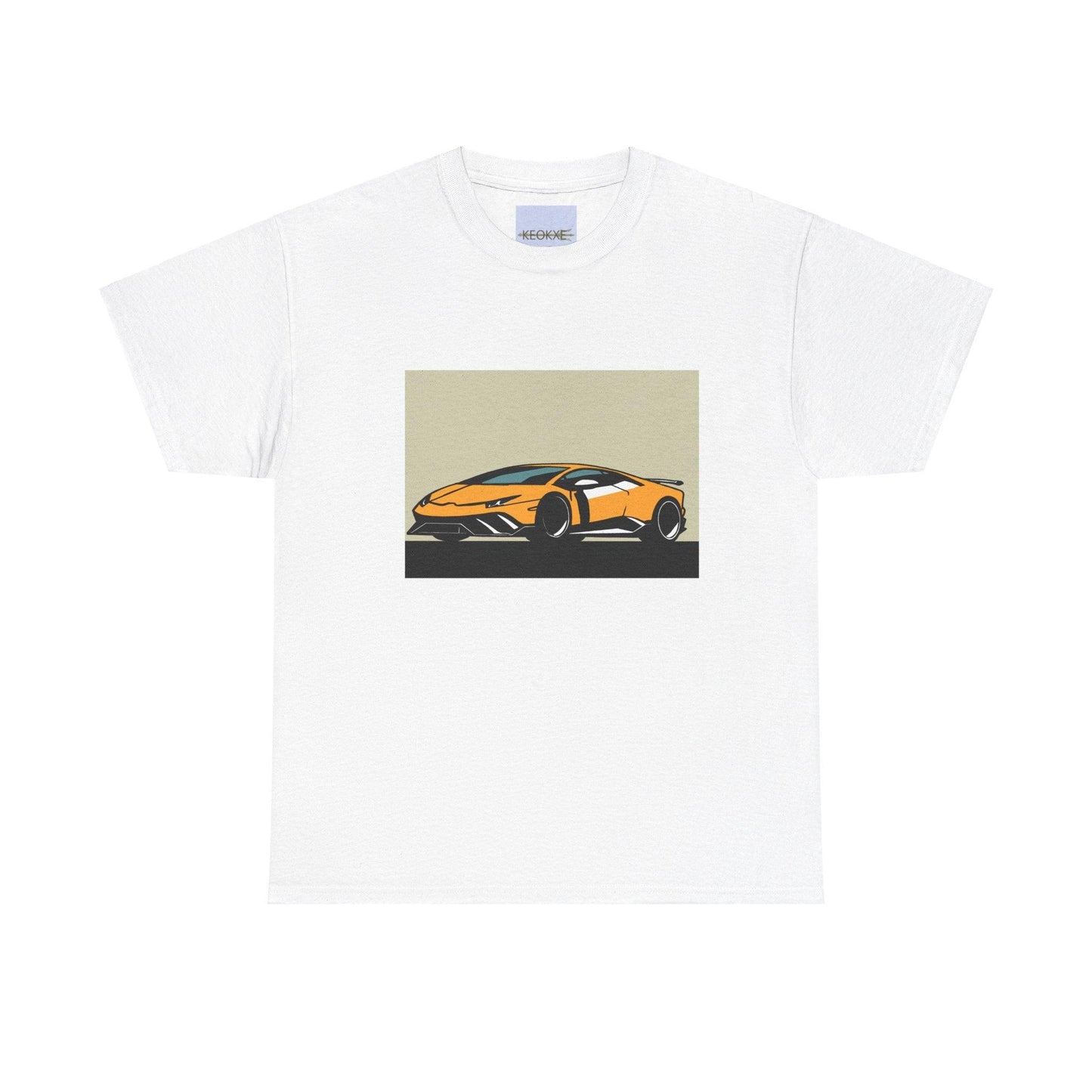 Minimalistic Lambo T-Shirt – Sleek Luxury Car Design Tee - mezetto KEOLIX KEOLIX