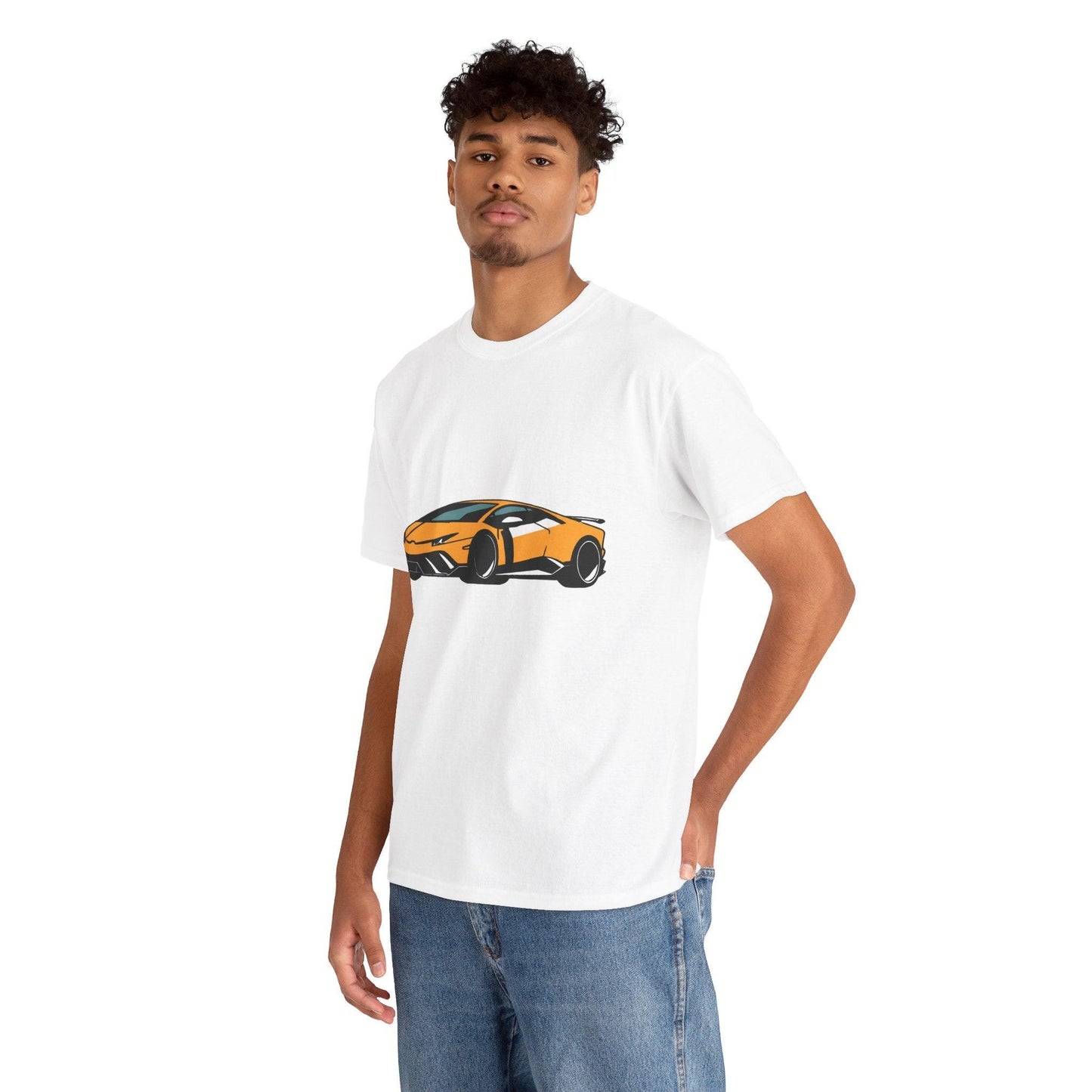 Minimalistic Lambo T-Shirt – Sleek Luxury Car Design Tee - mezetto KEOLIX KEOLIX