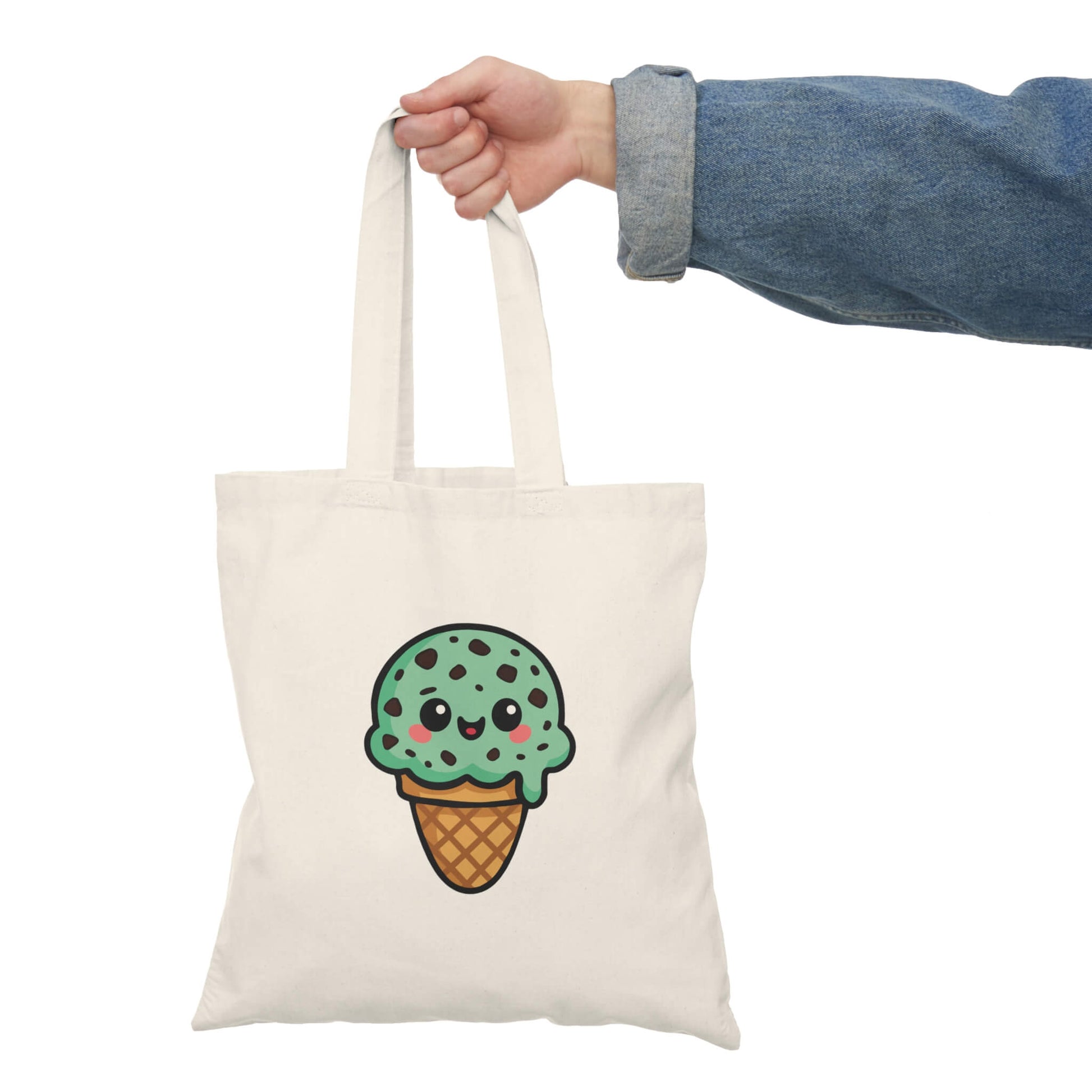 Mint Ice Cream Tote Bag - mezetto KEOLIX KEOLIX