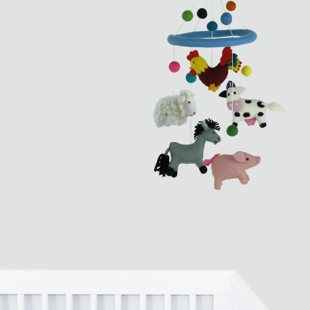 Mobile - Barnyard Buddies - mezetto Baby&More Baby&More