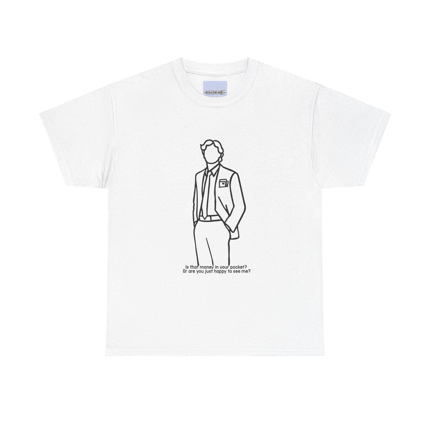 Money in Your Pocket? Funny Suit T-Shirt | Cheeky Style - mezetto KEOLIX KEOLIX