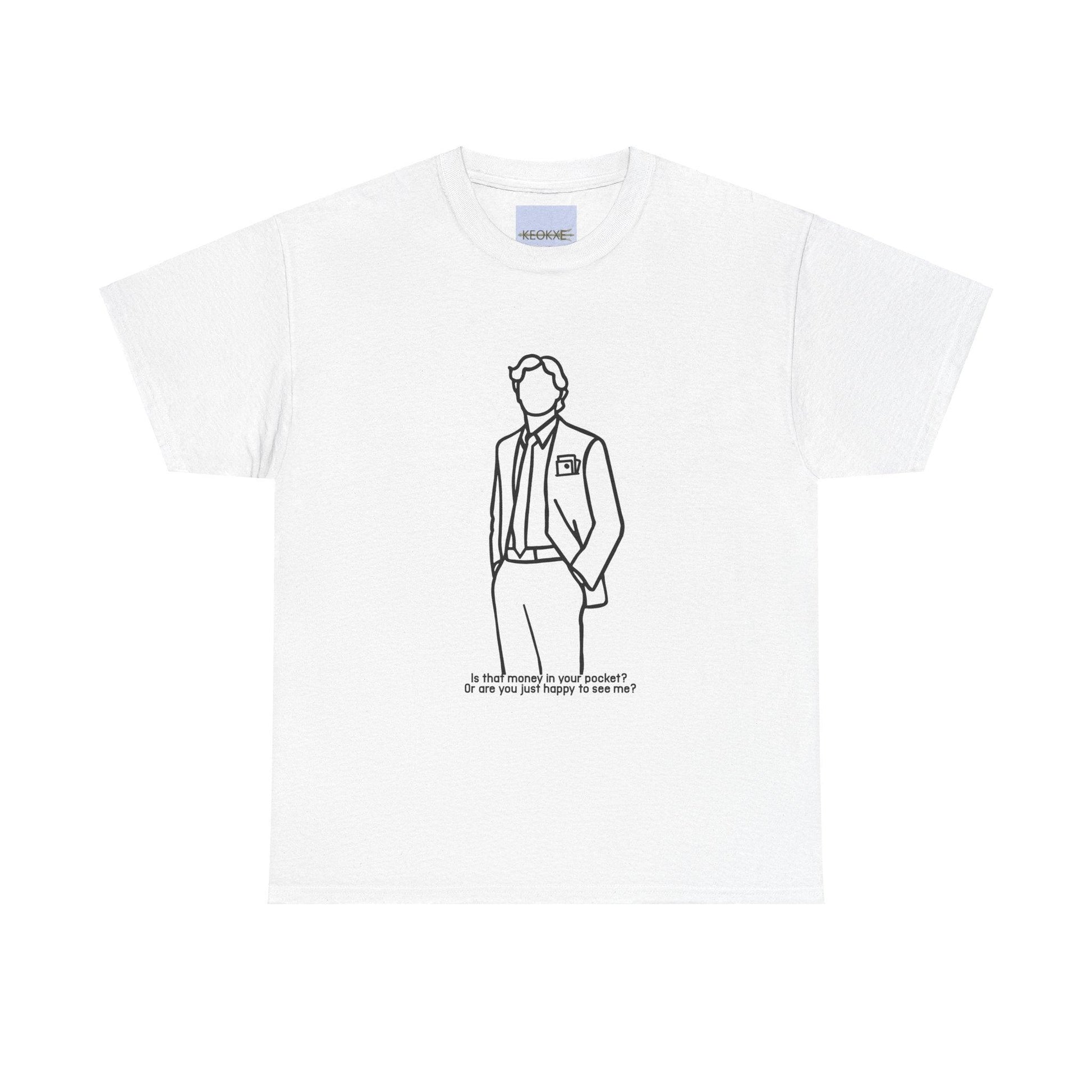 Money in Your Pocket? Funny Suit T-Shirt | Cheeky Style - mezetto KEOLIX KEOLIX