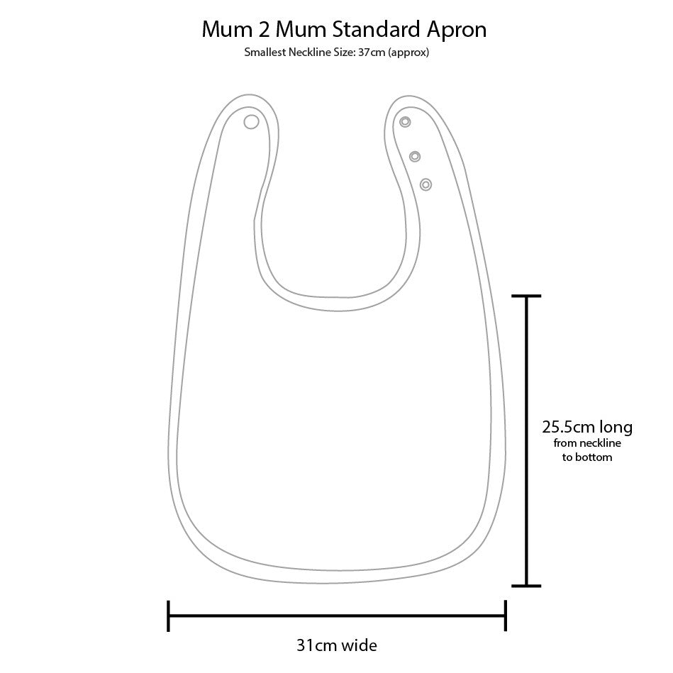 Mum 2 Mum PLUS Clothing Protector For Adults & Youths - 14 Colours - mezetto Baby&More Baby&More