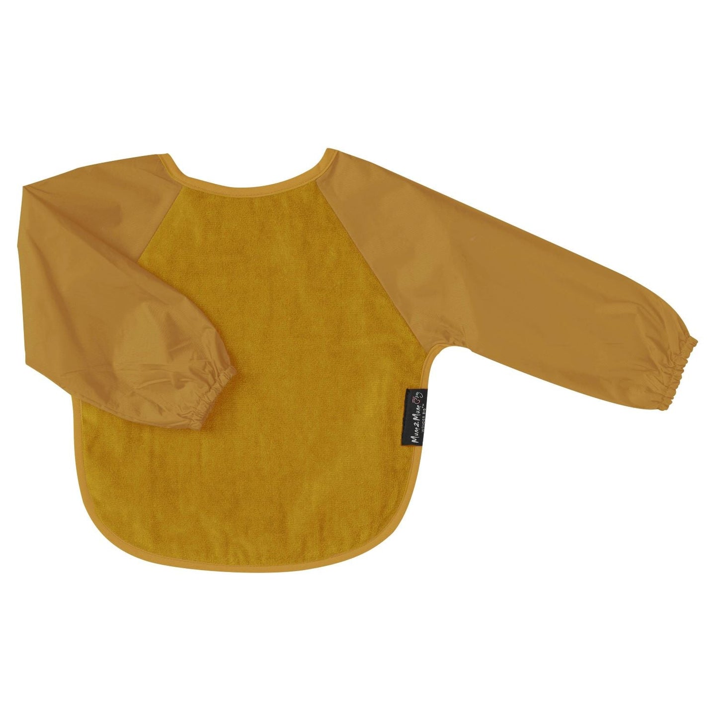 Mum 2 Mum Sleeved Wonder Bib - Two Sizes, 15 Colours - mezetto Baby&More Baby&More