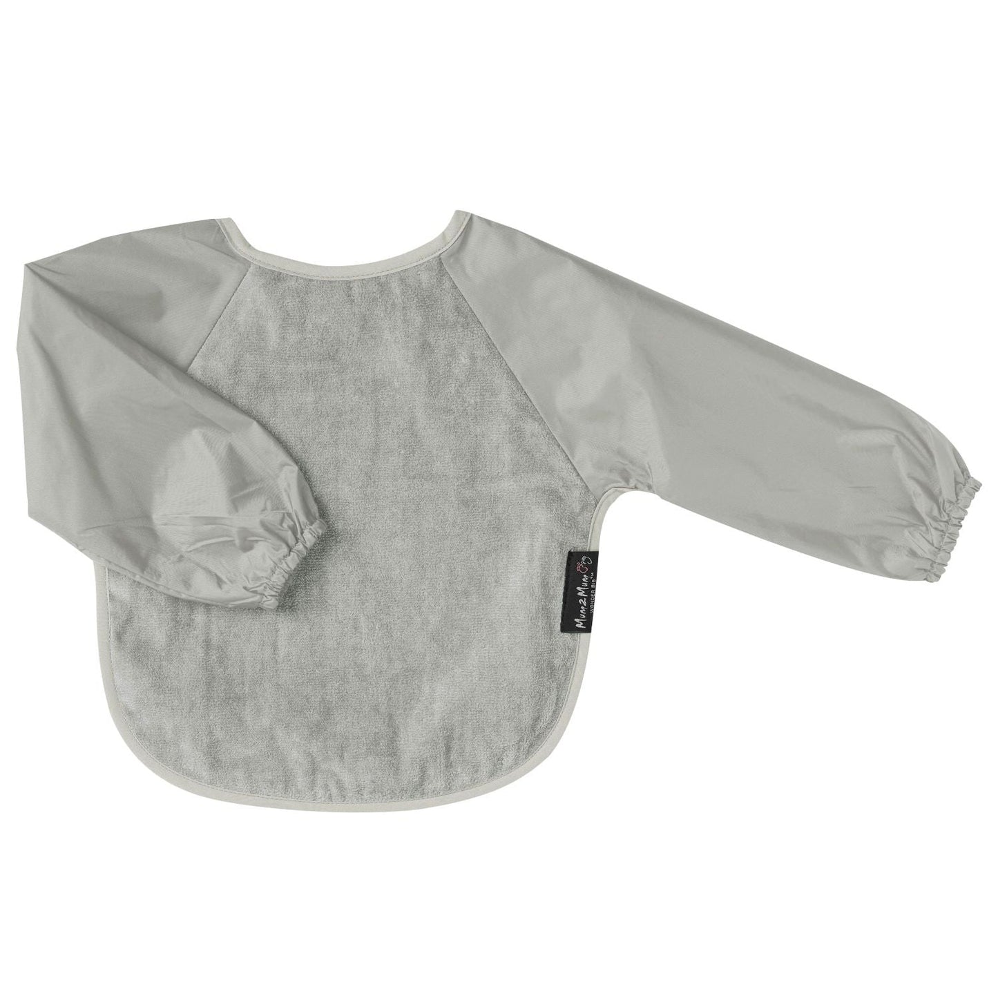Mum 2 Mum Sleeved Wonder Bib - Two Sizes, 15 Colours - mezetto Baby&More Baby&More
