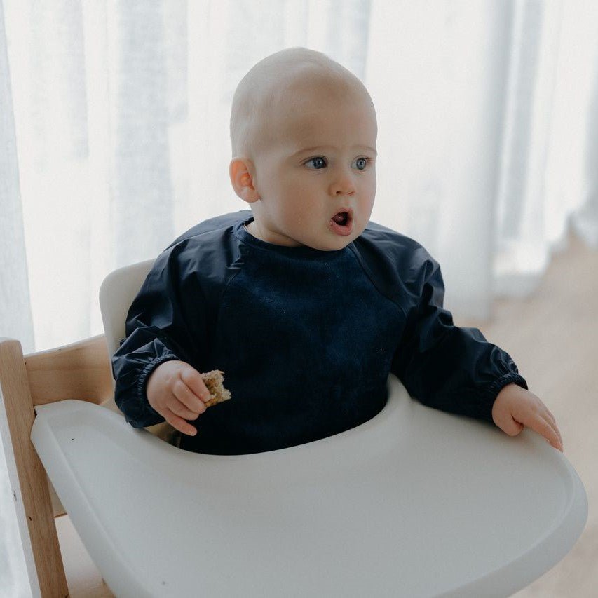 Mum 2 Mum Sleeved Wonder Bib - Two Sizes, 15 Colours - mezetto Baby&More Baby&More