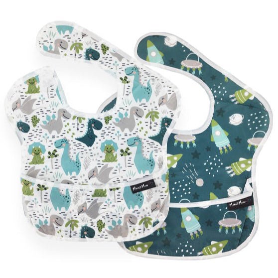 Mum 2 Mum Waterproof Wonder Bib - Twin Pack - mezetto Baby&More Baby&More