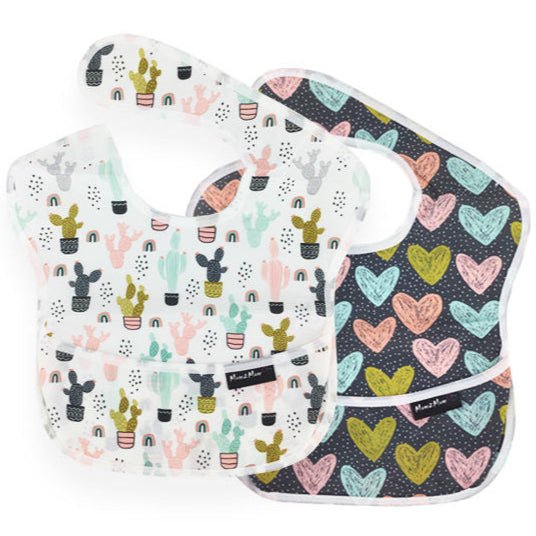 Mum 2 Mum Waterproof Wonder Bib - Twin Pack - mezetto Baby&More Baby&More