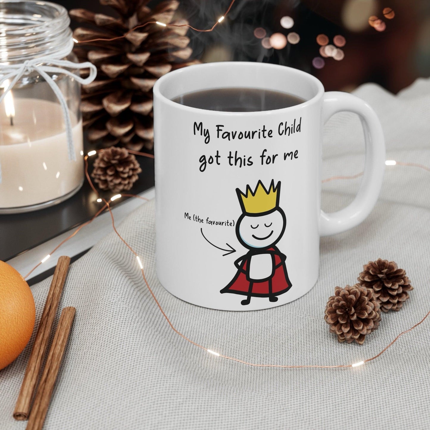 My Favourite Child Got Me This Mug | Funny Parent Gift - mezetto KEOLIX KEOLIX