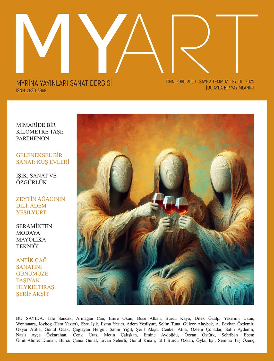 MYART-3 Myrina Yayınları Sanat Dergisi