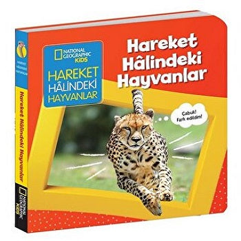 NATINONAL GEOGRAPHIC KIDS - HAREKET HALİNDEKİ HAYVANLAR (Brettbuch)
