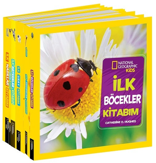 National Geographic Kids-Kitaplarım Serisi 6 Kitap