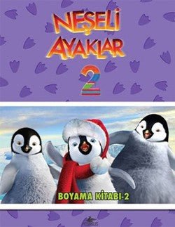 Neşeli Ayaklar 2 - Boyama Kitabı 2 - mezetto