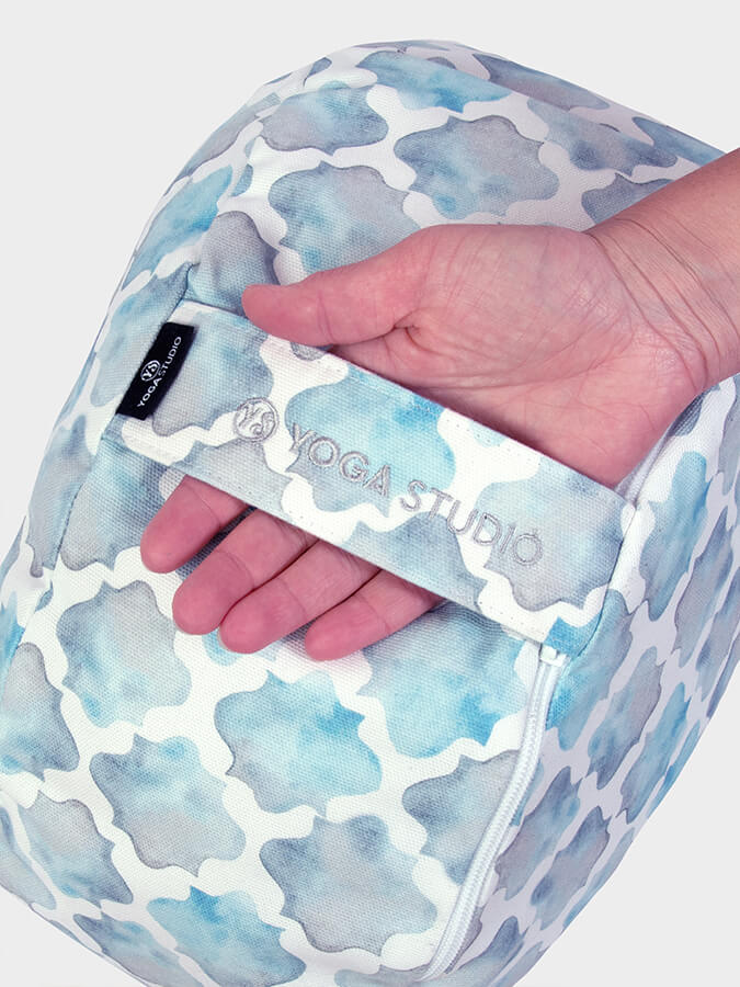 Yoga Studio EU Cylinder Buckwheat Designed Meditation Cushion - Abstract Collection