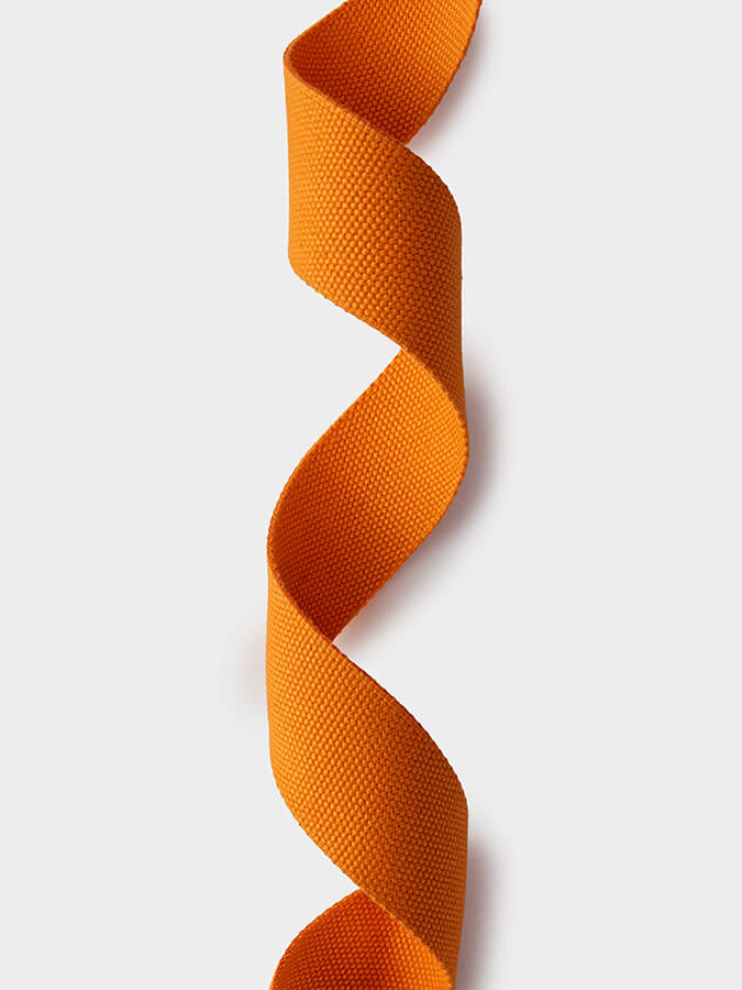 Yoga Studio GOTS Organic Cotton D-Ring 2.5m Yoga Belt Strap