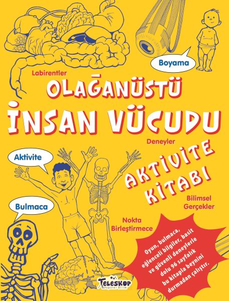 İnsan Vücudu Aktivite Kitabı
