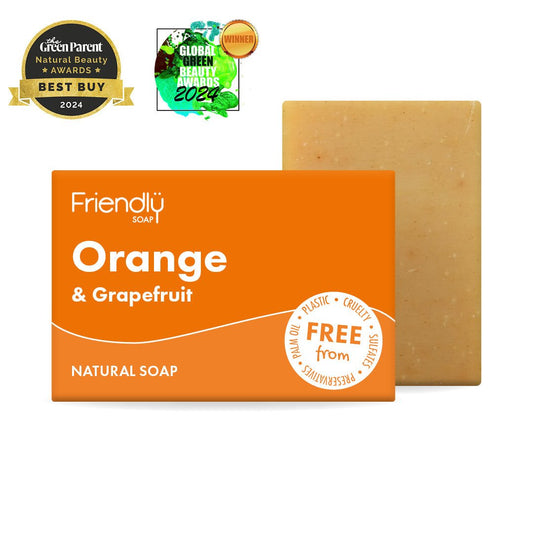 Orange & Grapefruit Natural Soap - mezetto Friendly Soap Friendly Soap