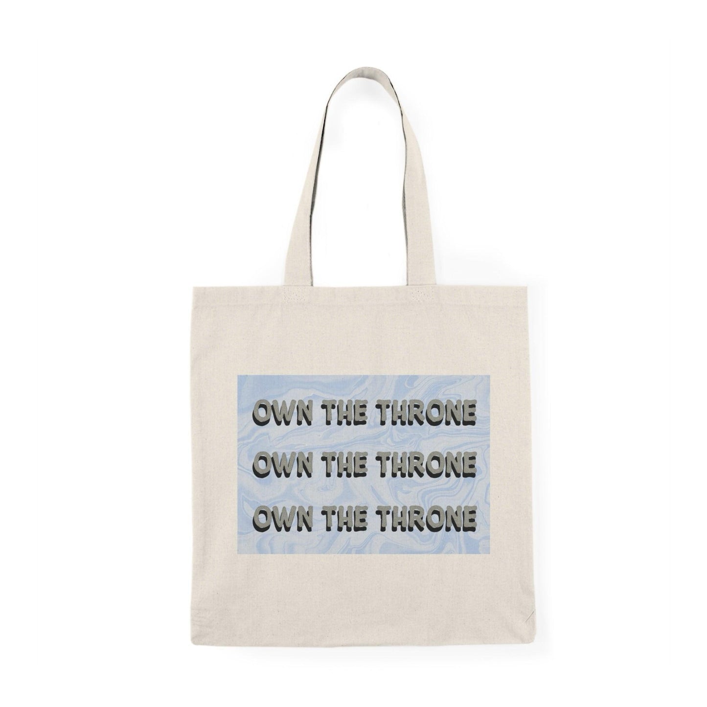 Own the Throne – Empowering Recycled Cotton Tote - mezetto KEOLIX KEOLIX