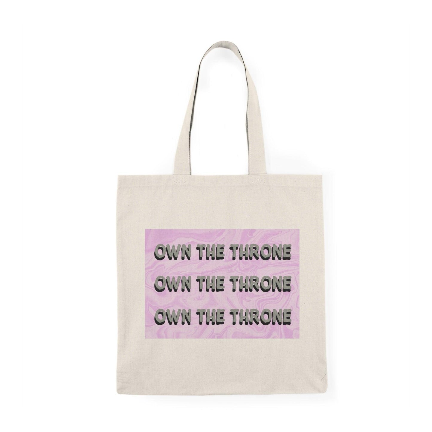 Own the Throne – Empowering Recycled Cotton Tote - mezetto KEOLIX KEOLIX
