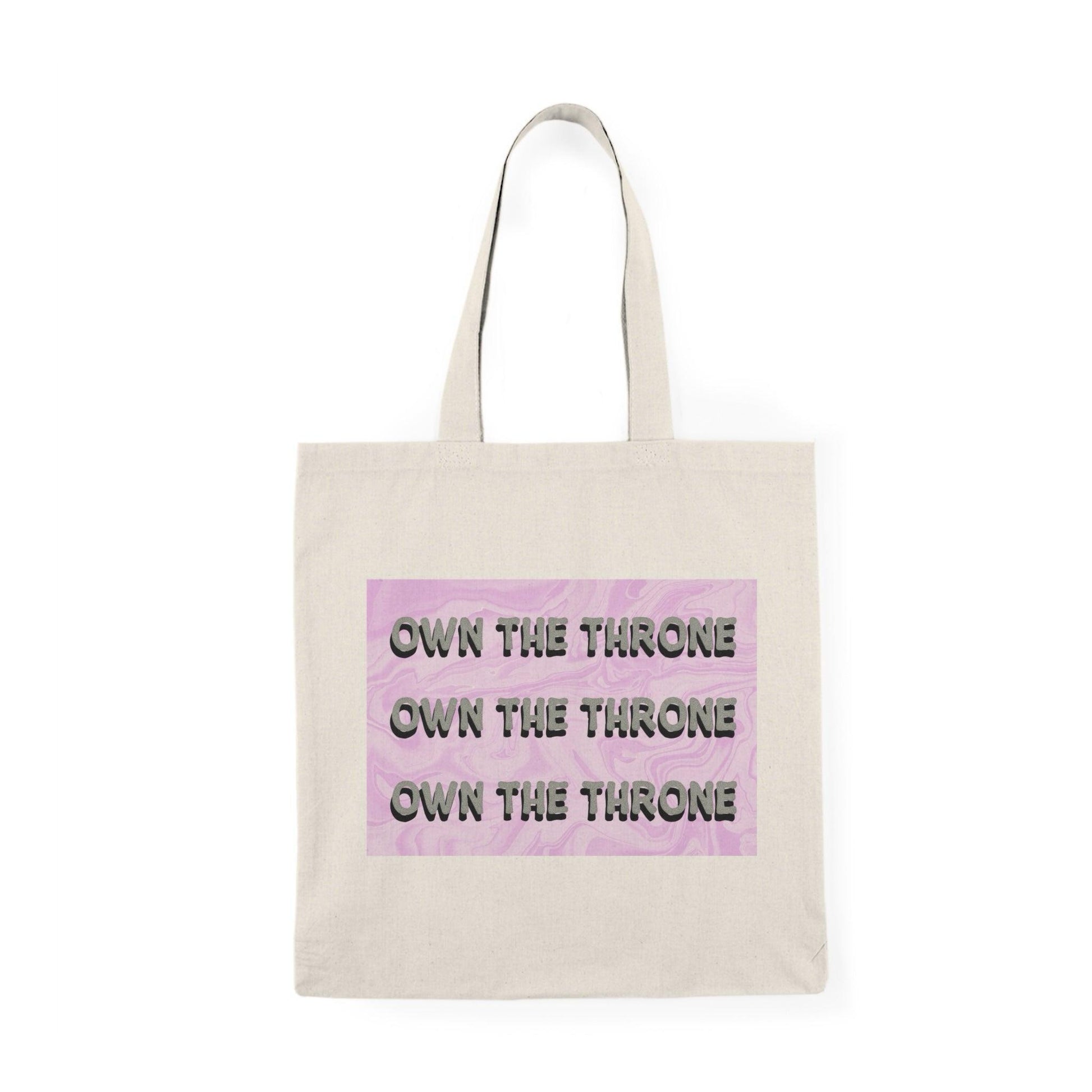 Own the Throne – Empowering Recycled Cotton Tote - mezetto KEOLIX KEOLIX