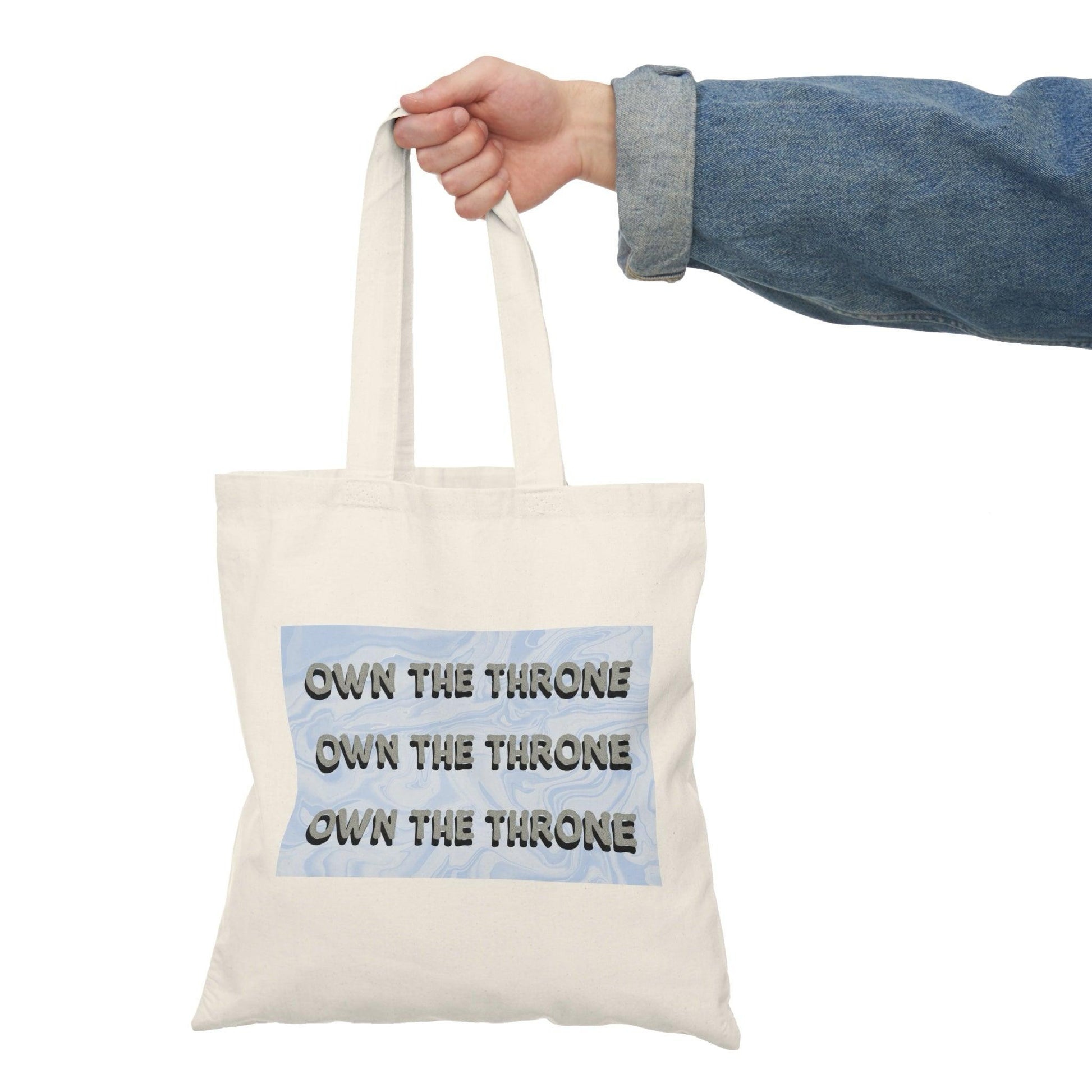 Own the Throne – Empowering Recycled Cotton Tote - mezetto KEOLIX KEOLIX