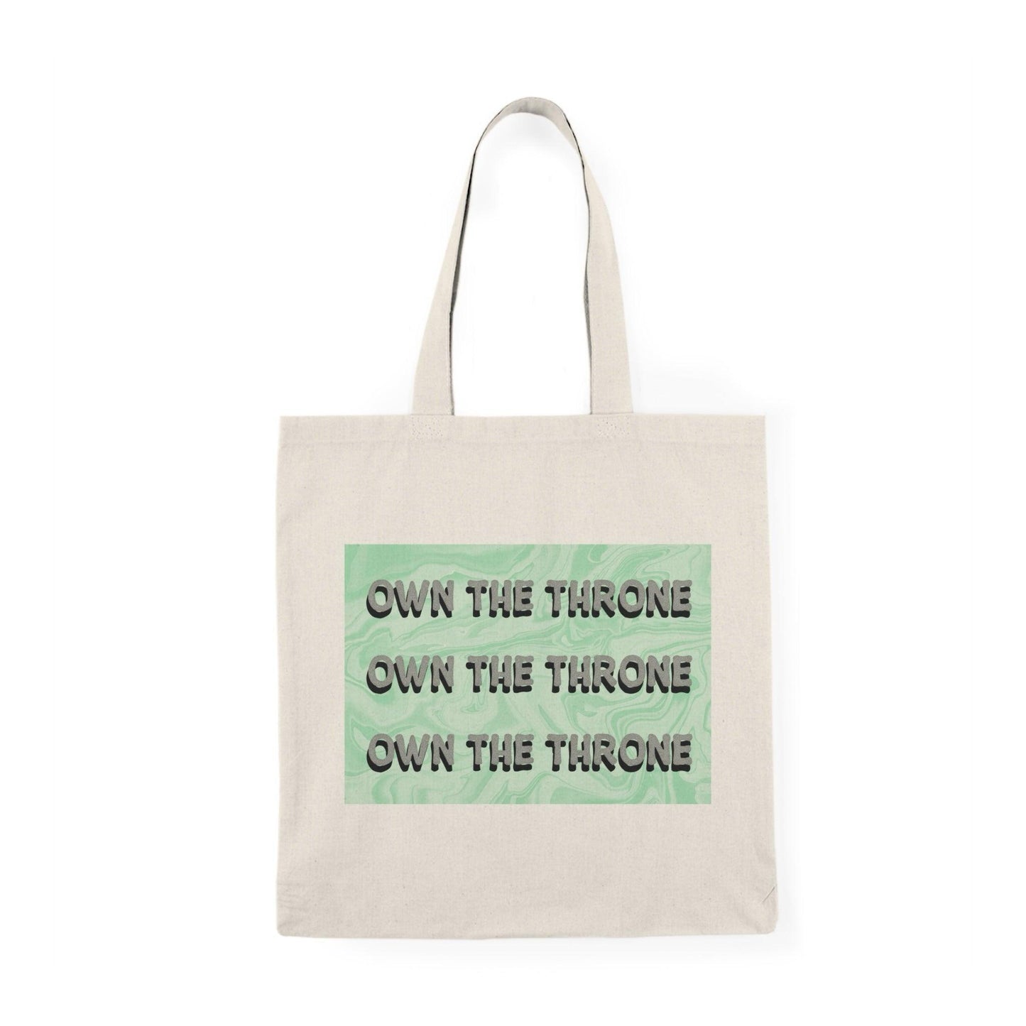 Own the Throne – Empowering Recycled Cotton Tote - mezetto KEOLIX KEOLIX