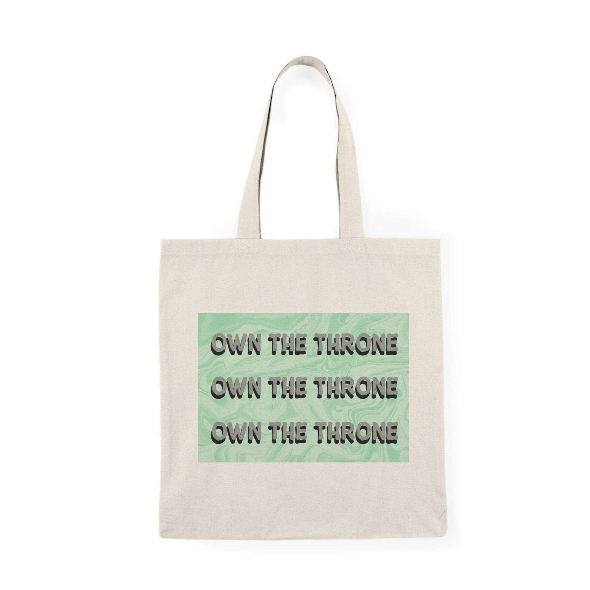 Own the Throne – Empowering Recycled Cotton Tote - mezetto KEOLIX KEOLIX