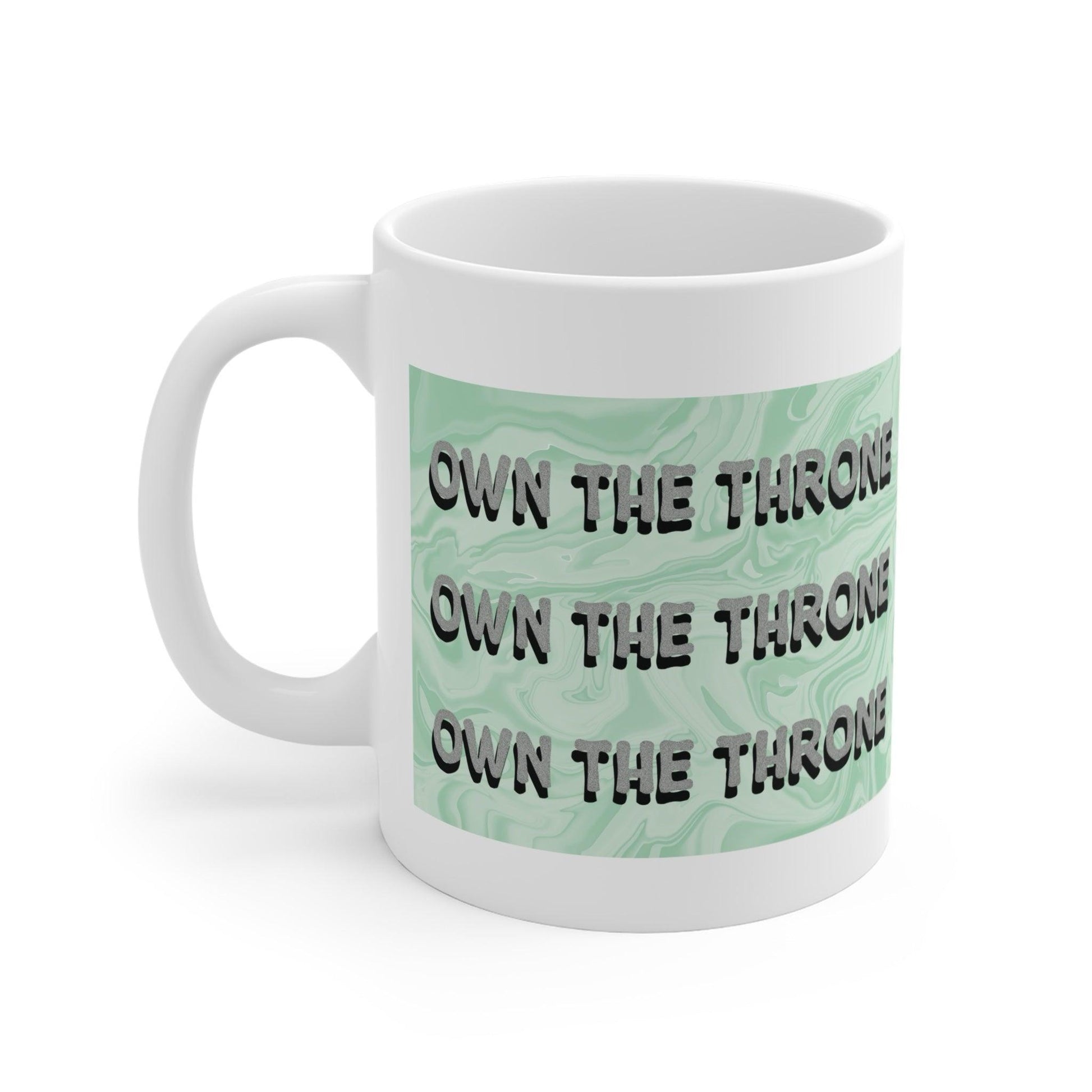 Own the Throne Mug – Pink, Blue or Green - mezetto KEOLIX KEOLIX