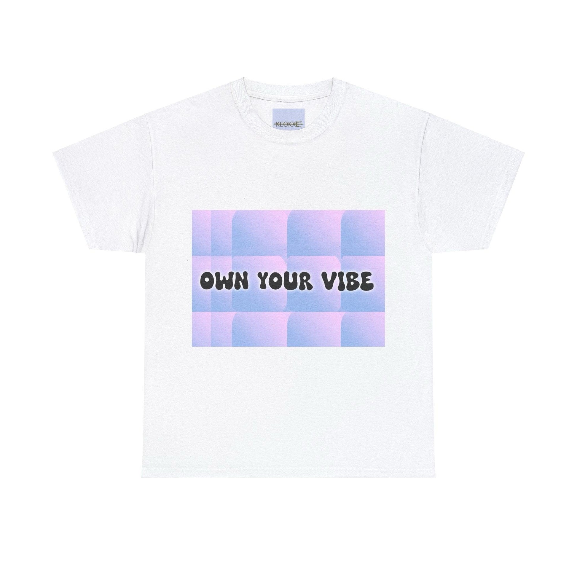 Own Your Vibe T-Shirt | Pink & Purple Empowerment Tee - mezetto KEOLIX KEOLIX