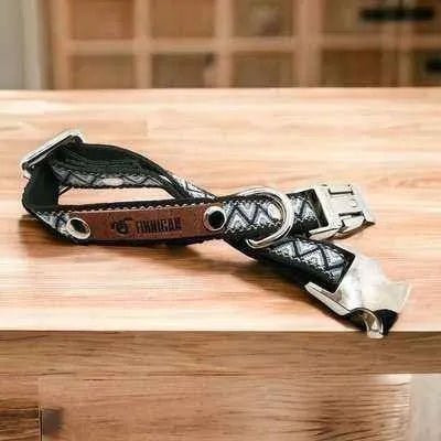 Pampered Pup Handmade Designer Dog Collar - mezetto