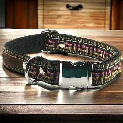 Pampered Pups Custom Cotton Dog Collar - mezetto