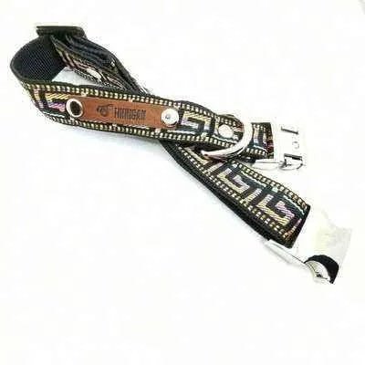 Pampered Pups Custom Cotton Dog Collar - mezetto