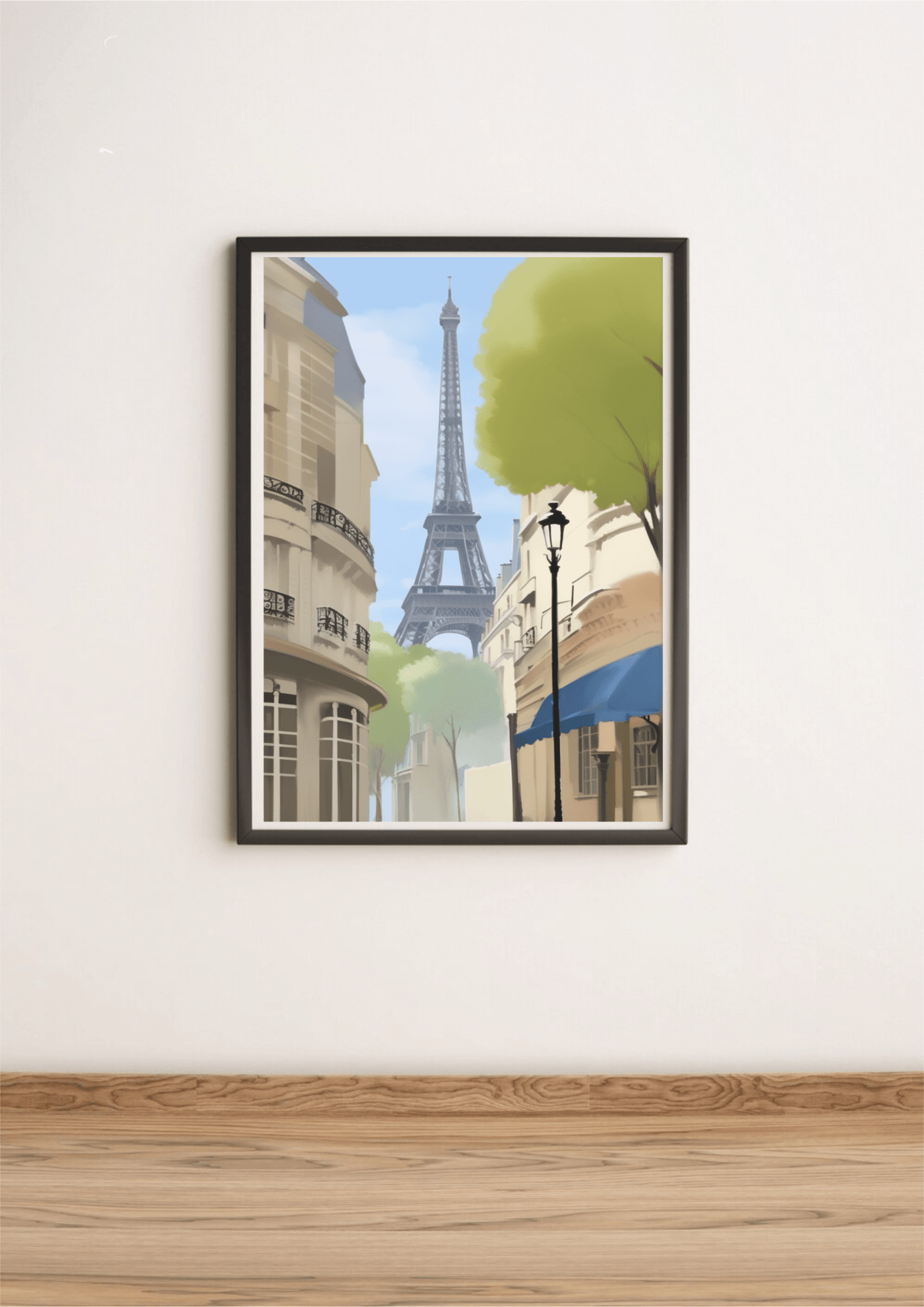 Paris Eiffel Tower Print | Romantic Parisian Wall Decor - mezetto KEOLIX KEOLIX