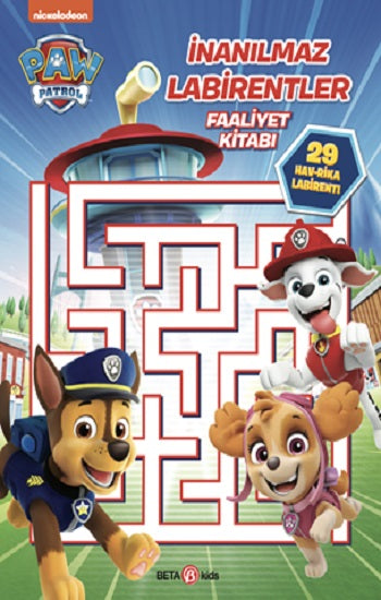 Paw Patrol İnanılmaz Labirentler Faaliyet Kitabı
