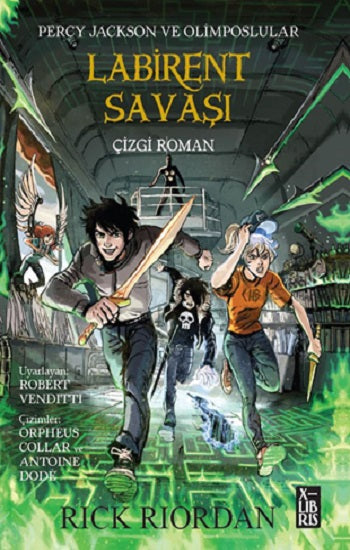 Percy Jackson ve Olimposlular Labirent Savaşı - Çizgi Roman