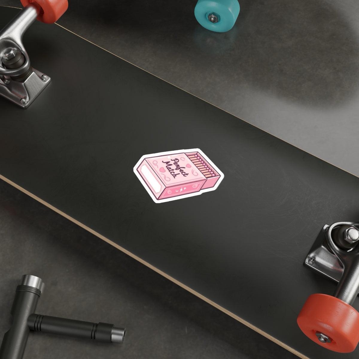 Perfect Match Sticker – Pink Matchbox Vinyl - mezetto KEOLIX KEOLIX