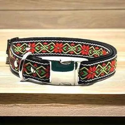 Personalised Couture Canine Velveteen Dog Collar-0