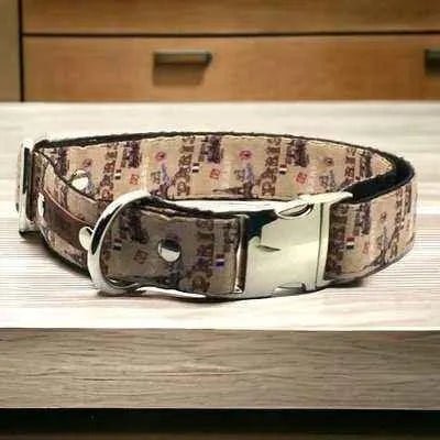 Personalised Deluxe Collar for Large Breed Pups - mezetto